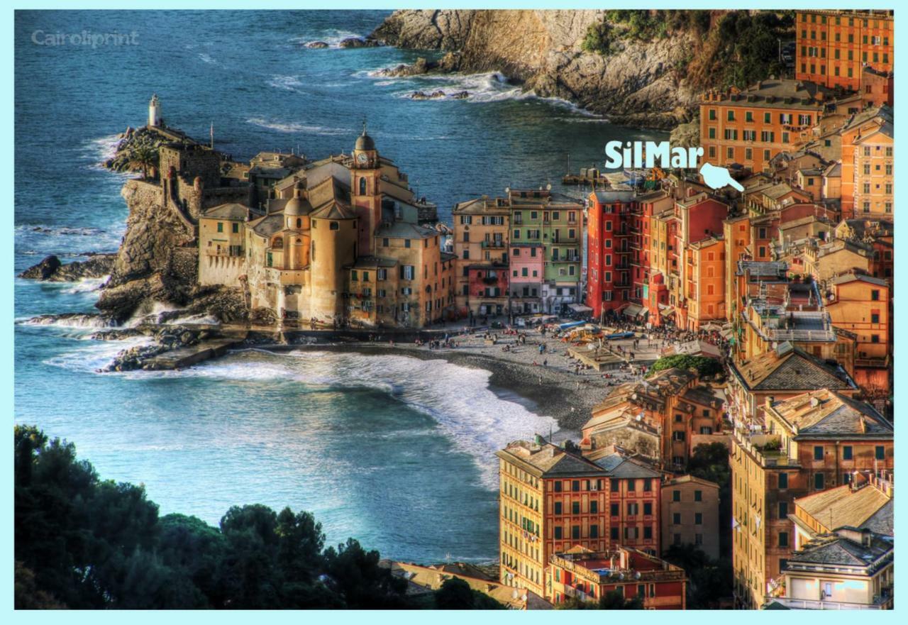 Silmar Apartment Camogli Bagian luar foto